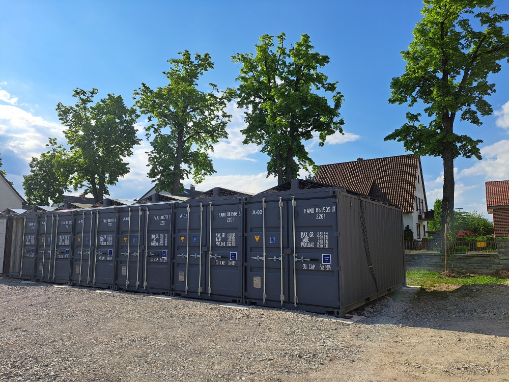 Container Storage Park in Germany